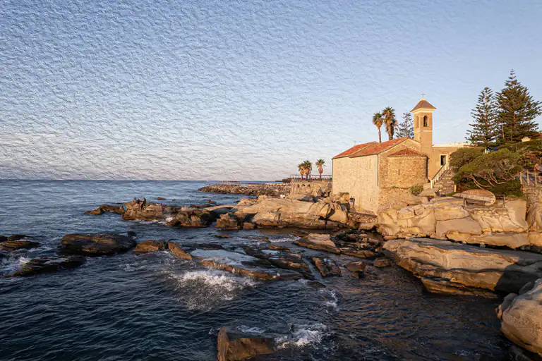 Chiesa di Sant'Ampelio sugli scogli di Bordighera