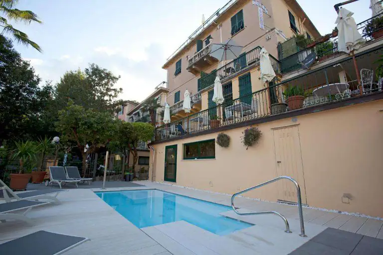 Piscina dell'Hotel Villa Anita a Santa Margherita Ligure
