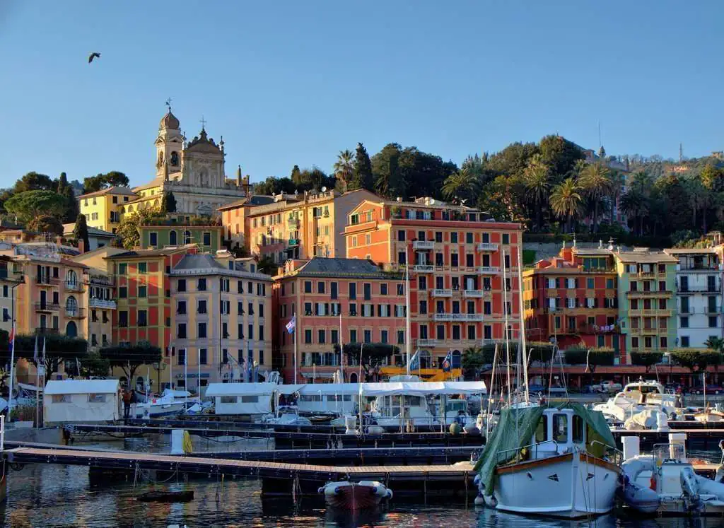 Porto e palazzi colorati di Santa Margherita Ligure