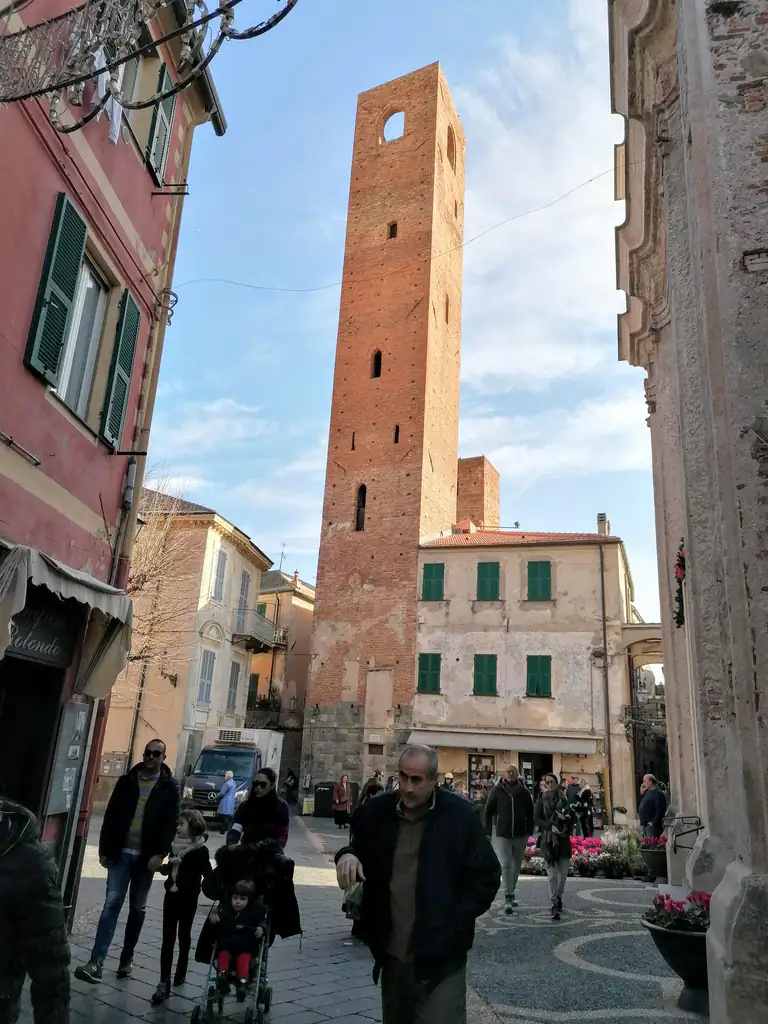 Torre dei Quattro Canti a Noli