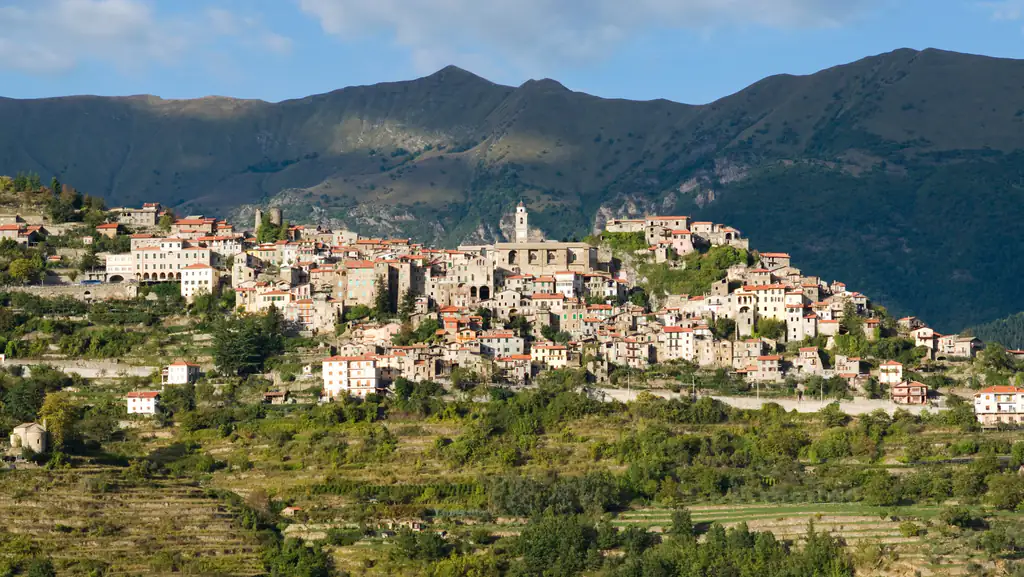 The village of Triora in the Argentina valley
