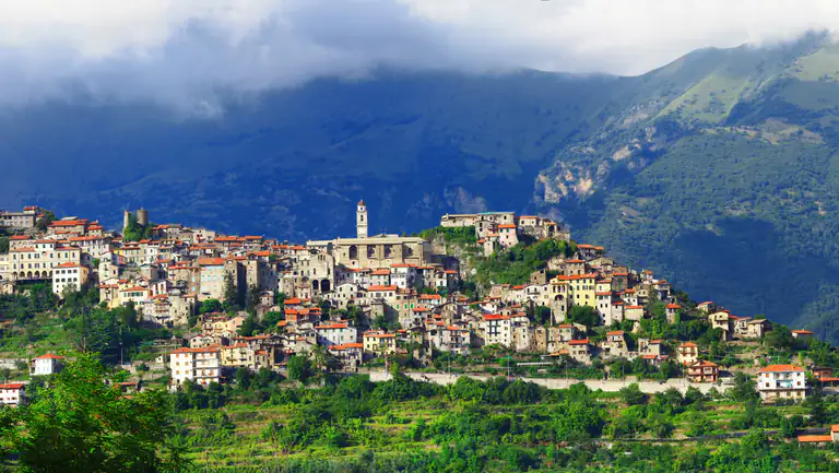 Panorama di Triora, il paese delle streghe