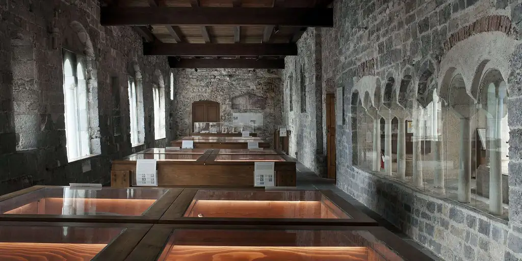 Sala capitolare dell'Abbazia di San Fruttuoso di Capodimonte