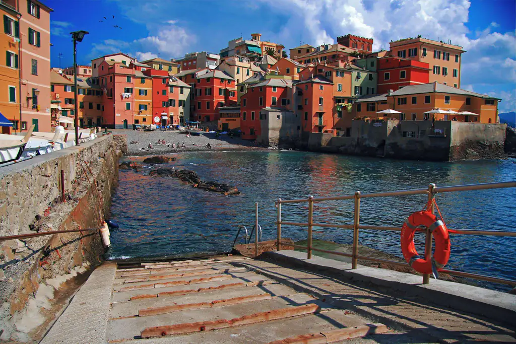 Spiaggetta e scalo di Boccadasse