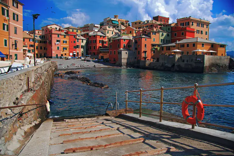 Spiaggetta e scalo di Boccadasse