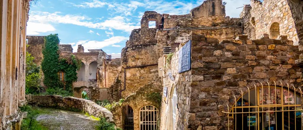 Ruderi delle case di Bussana Vecchia