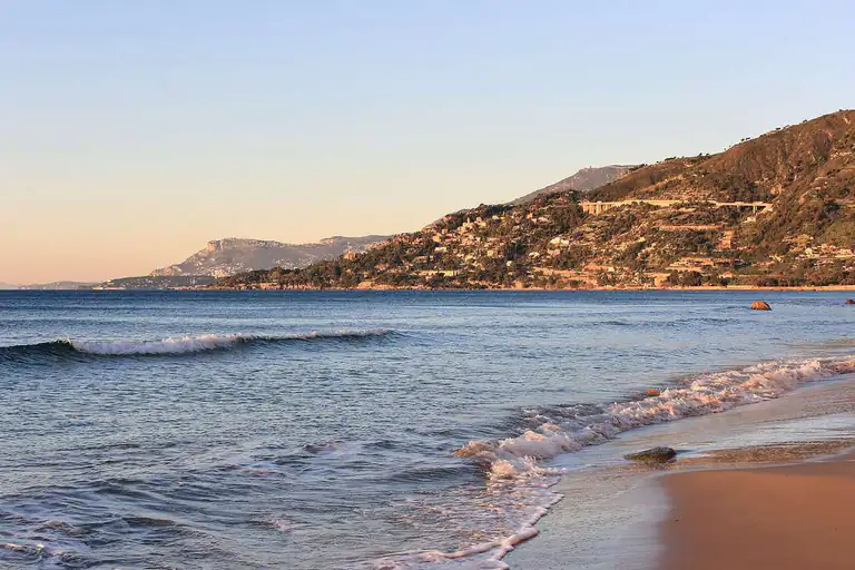 Spiaggia delle Calandre a Ventimiglia