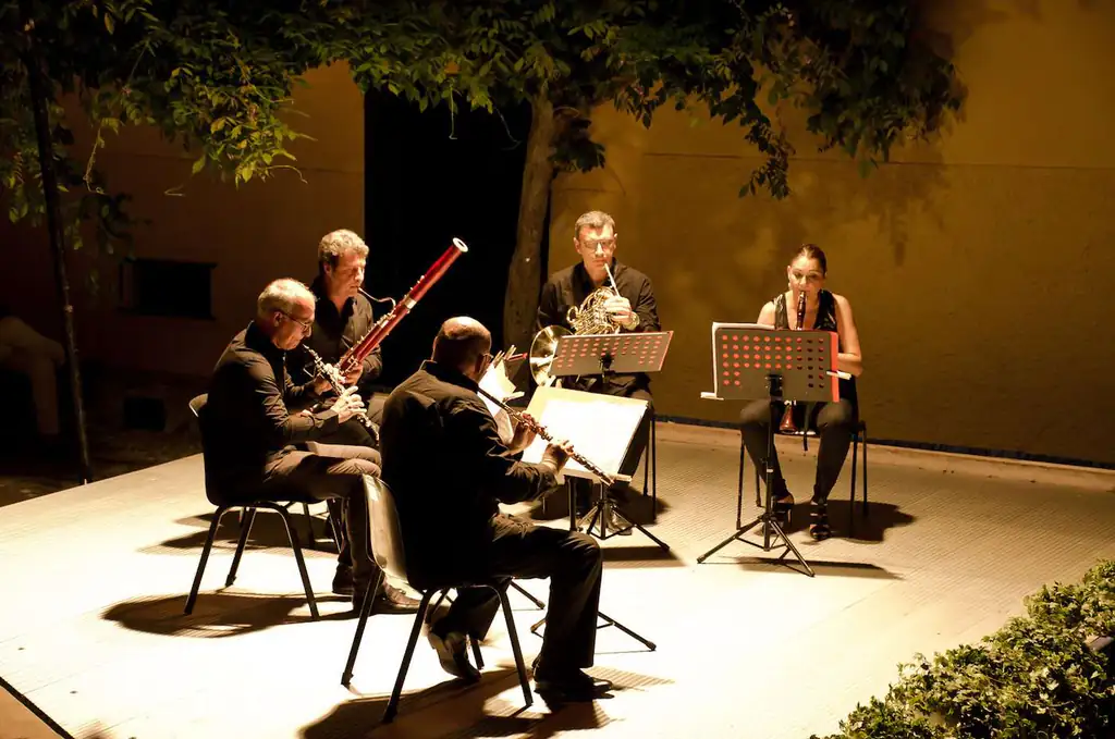 Concerto di musica da camera in piazza a Cervo