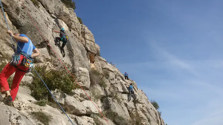 Arrampicata sulla Falesia Cento Corde a Pietra Ligure