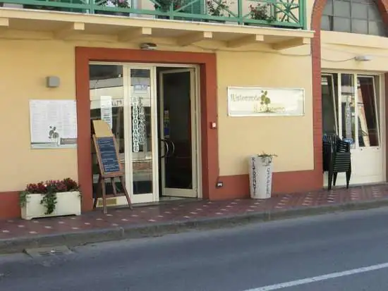 Entrée du restaurant Il Cappero à Bordighera