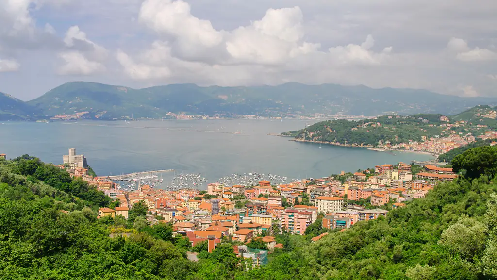 Lerici e il golfo dalla passeggiata panoramica
