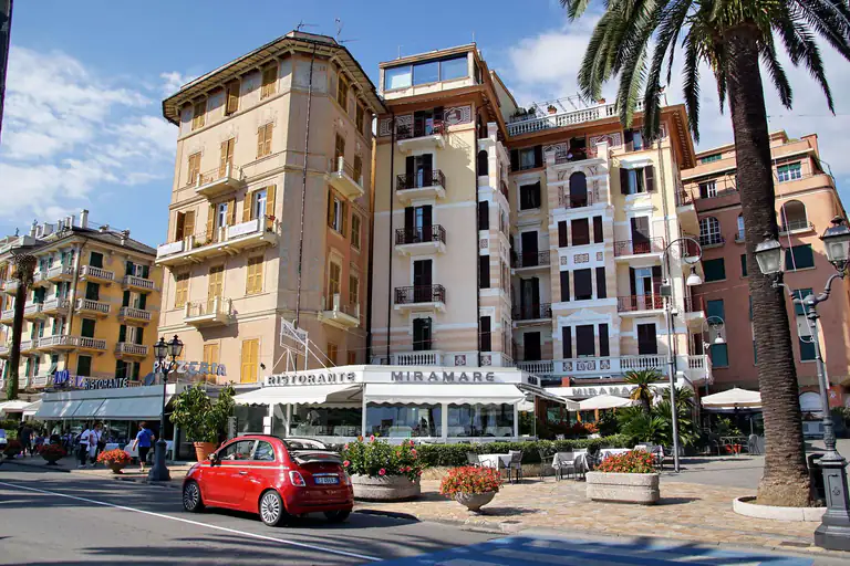 Lungomare Vittorio Veneto a Rapallo
