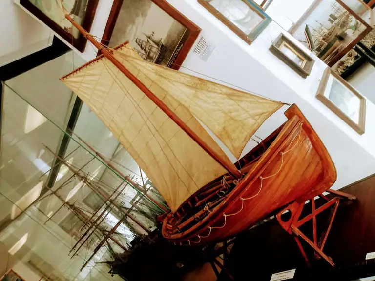 Modello di nave al Museo Marinaro Gio Bono Ferrari di Camogli