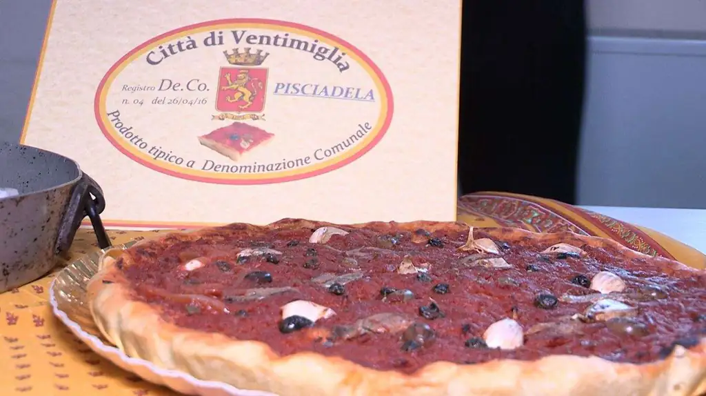 Pisciadela, focaccia tipica di Ventimiglia