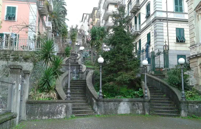 Scalinata monumentale Lazzaro Spallanzani alla Spezia