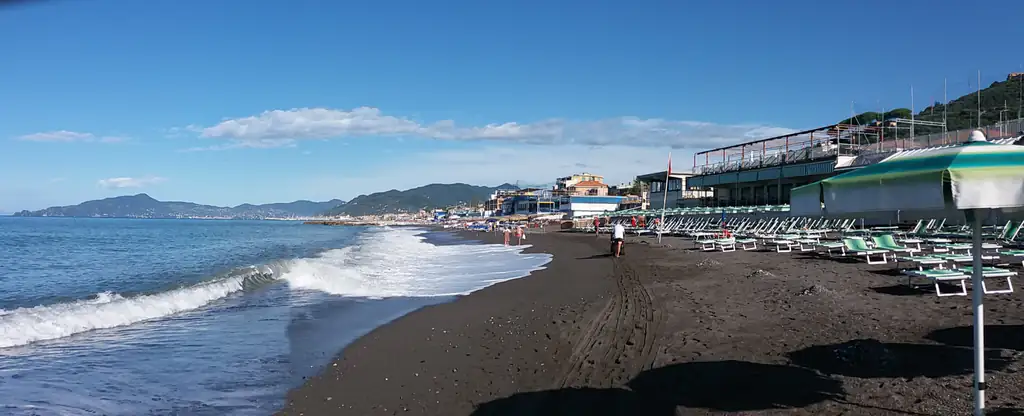 Lavagna beaches and seafront