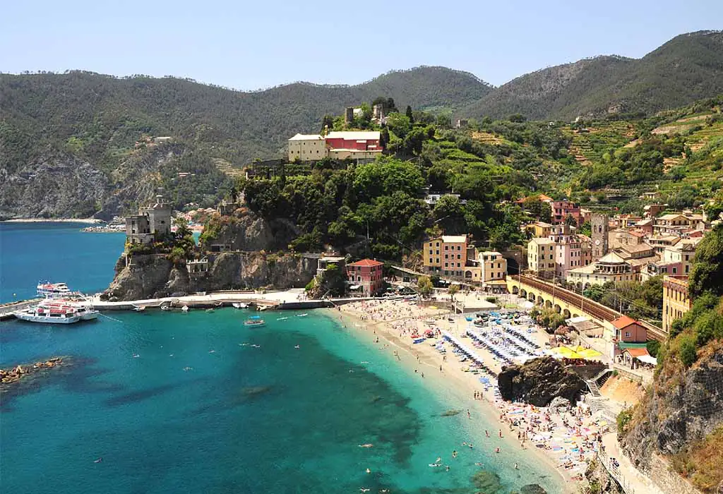 Spiaggia della zona antica di Monterosso