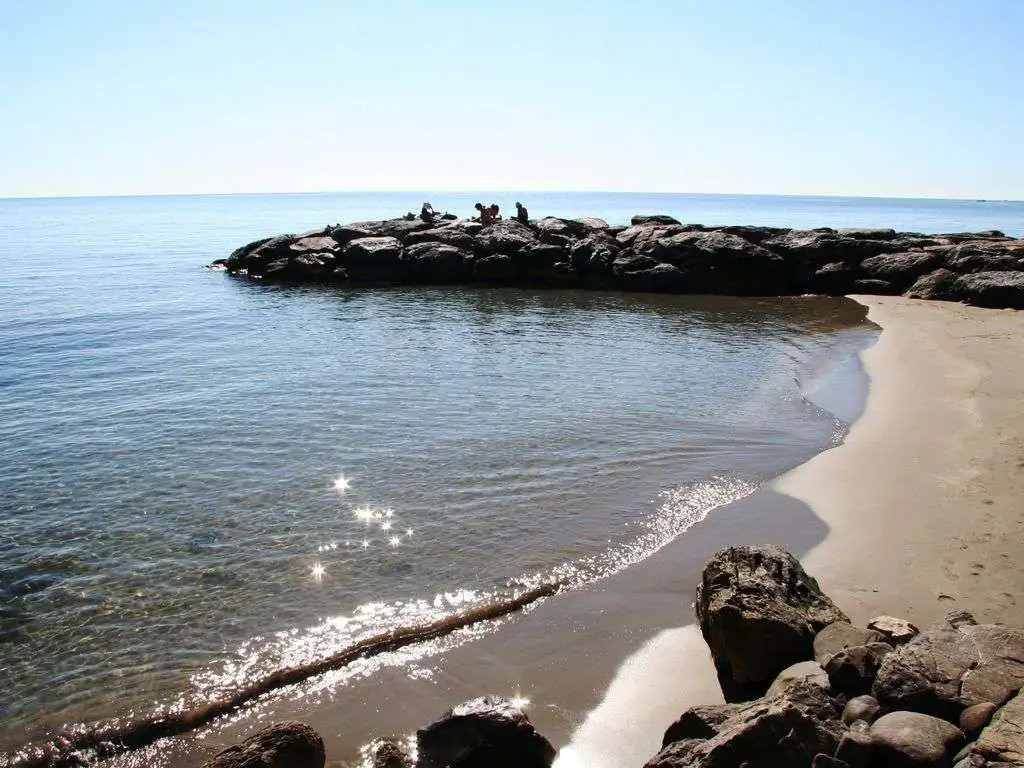 Andora sandy beach