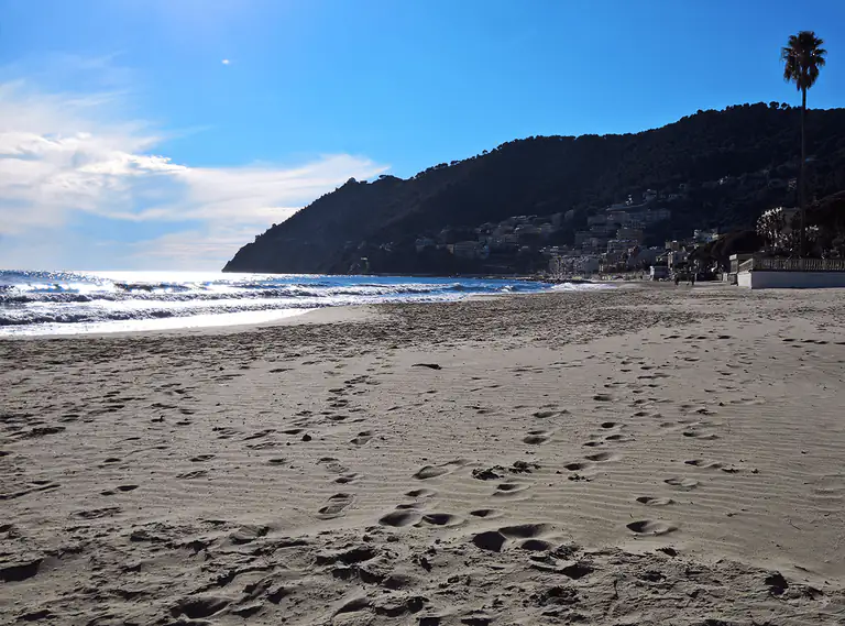 Spiaggia di sabbia di Laigueglia