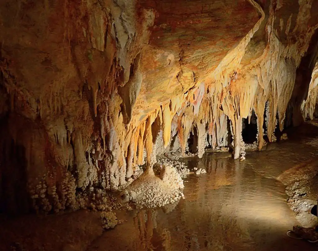 Stalattiti nelle Grotte di Toirano