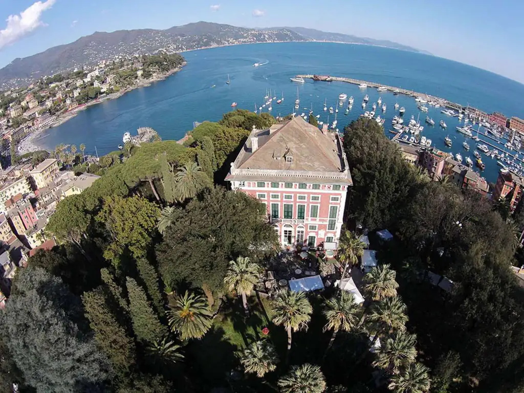 Villa Durazzo et le golfe de Santa Margherita Ligure