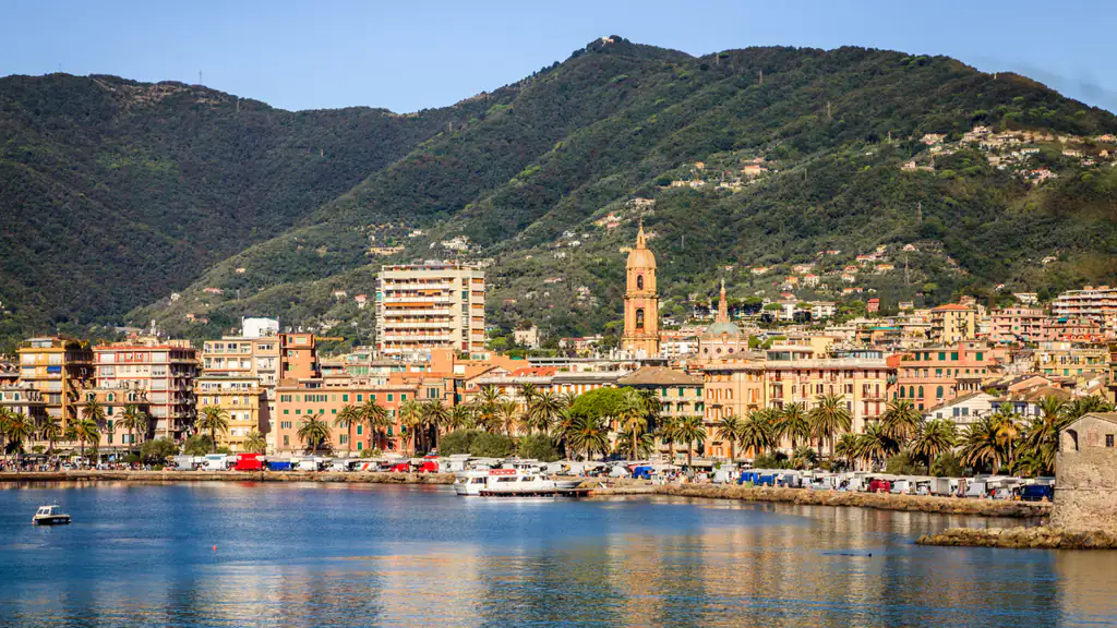 Porto e lungomare di Rapallo