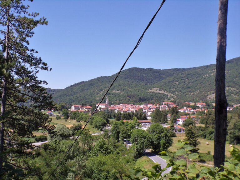 Panorama del paese di Bardineto