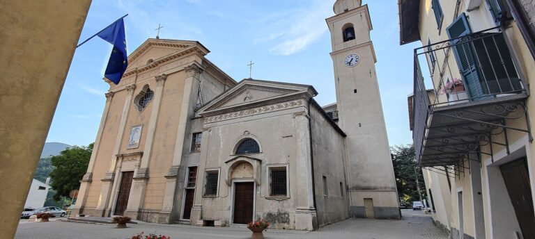 La parrocchiale di San Giovanni Battista e l'oratorio dell'Assunta