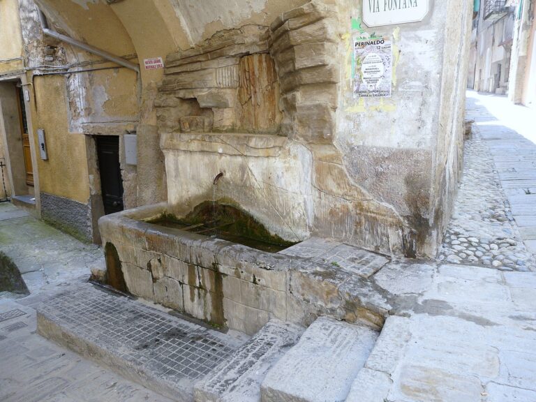 L'antica fontana di Perinaldo