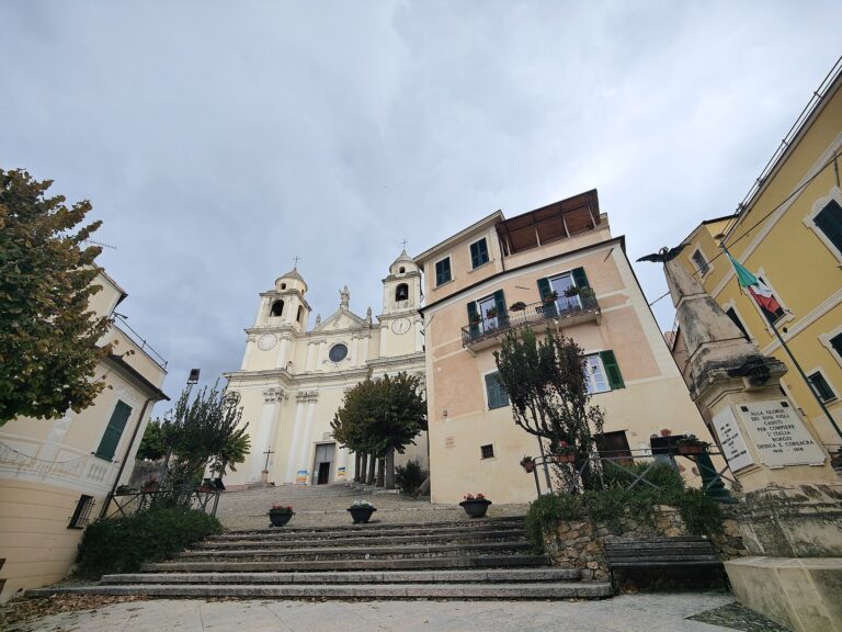 La chiesa di San Pietro a Borgio