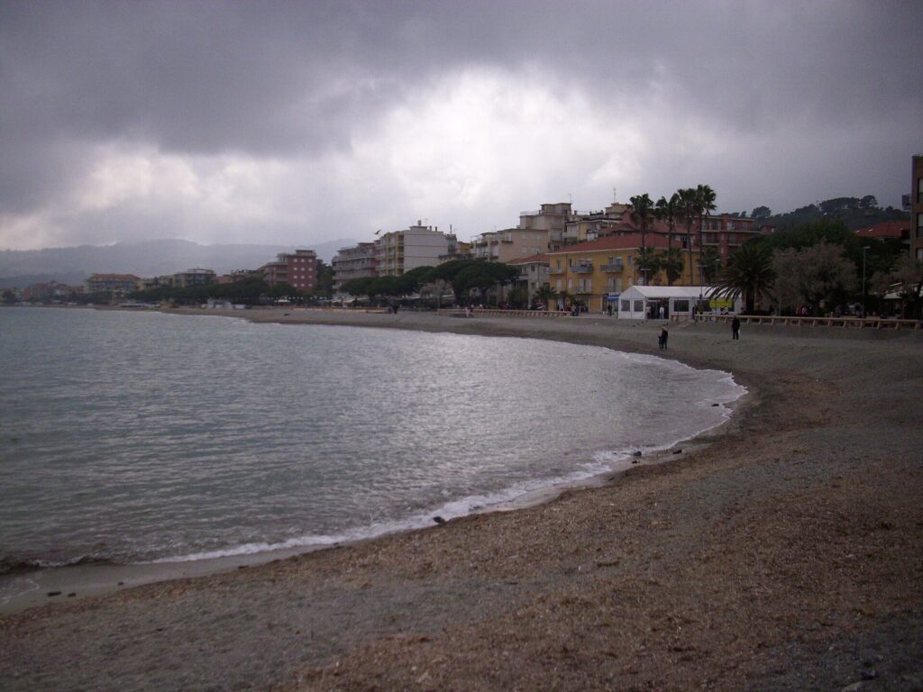 La spiaggia di San Bartolomeo al Mare
