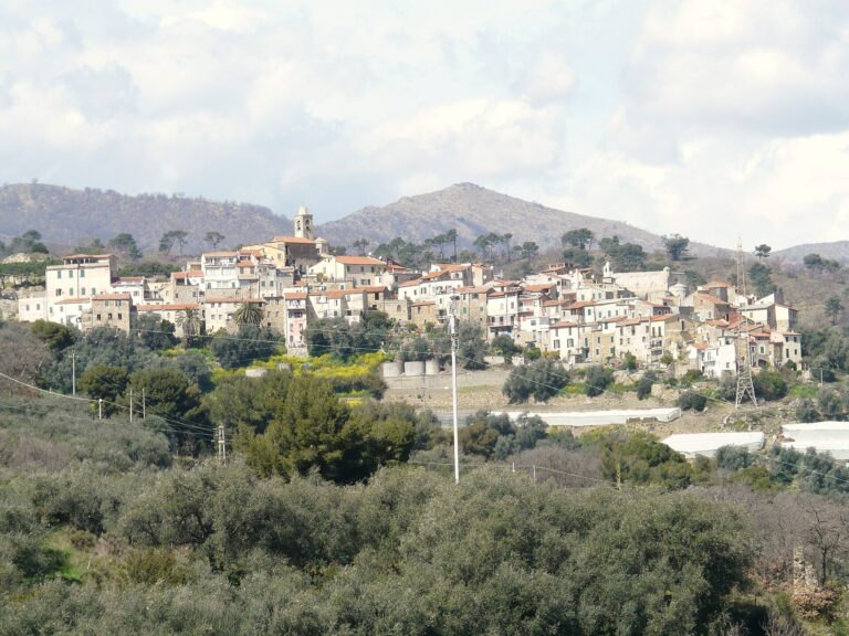 Lingueglietta vista dalla campagna