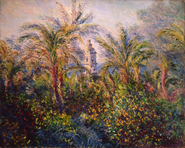 Claude Monet, Garden at Bordighera, Impression of Morning (1884), Hermitage