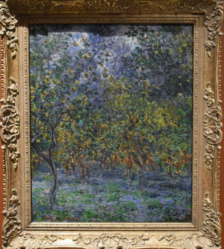 Claude Monet, The Lemon Grove in Bordighera (1884), Ny Carlsberg Glyptotek