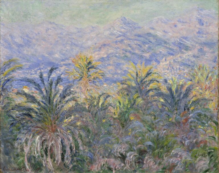 Claude Monet, Palm Trees at Bordighera (1884), Metropolitan Museum of Art