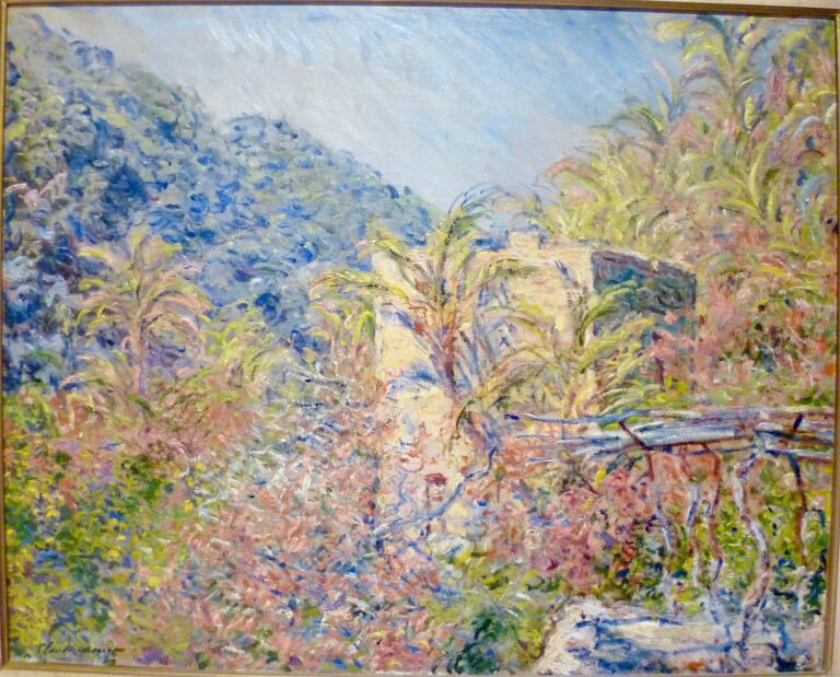 Claude Monet, La Vallée de Sasso, effet de soleil (1884), Musée Marmottan Monet