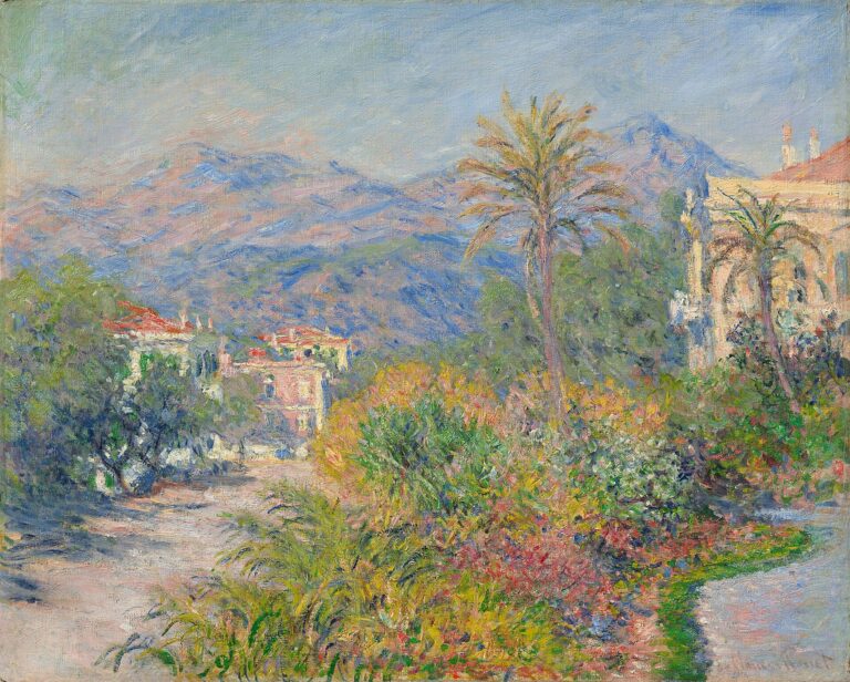 Claude Monet, Strada Romana at Bordighera (1884), Museum Barberini, Potsdam