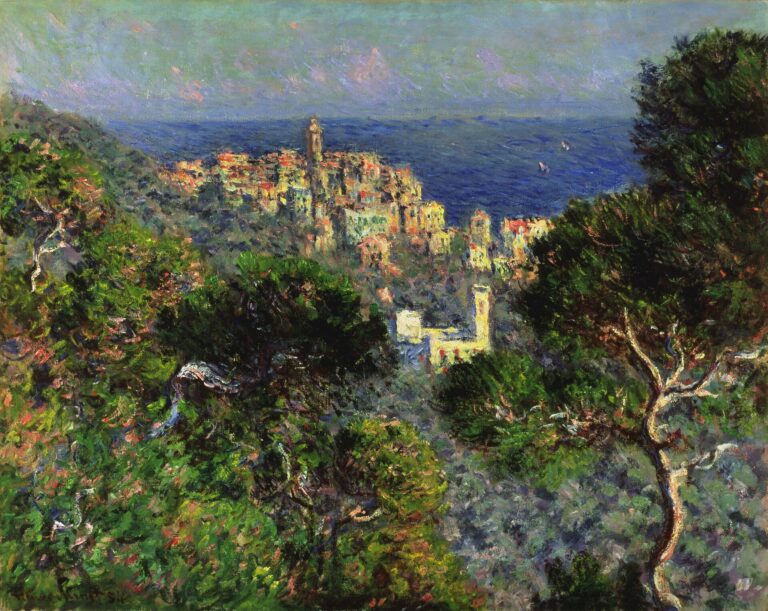 Claude Monet, View of Bordighera (1884), Hammer Museum, Los Angeles