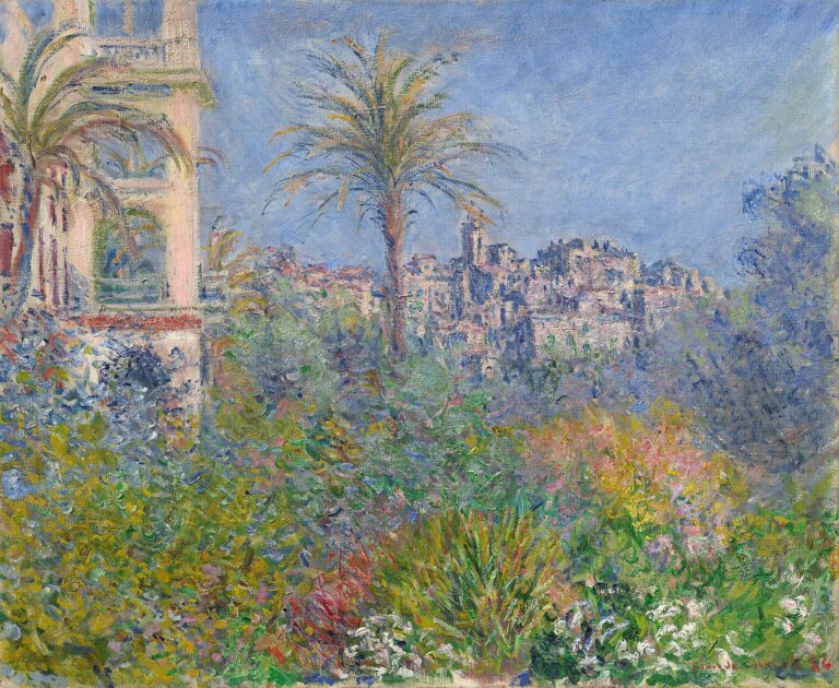 Claude Monet, Villas at Bordighera (1884), Museum Barberini, Potsdam