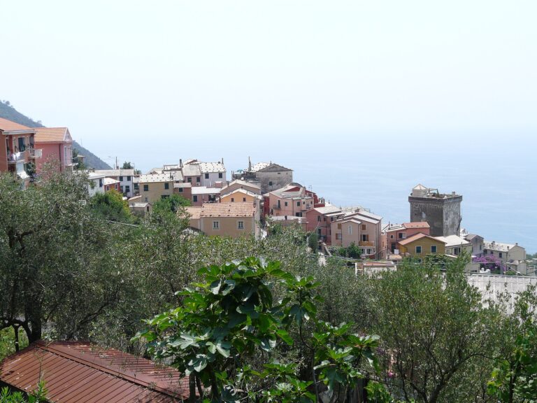 Panorama di Setta, frazione di Framura