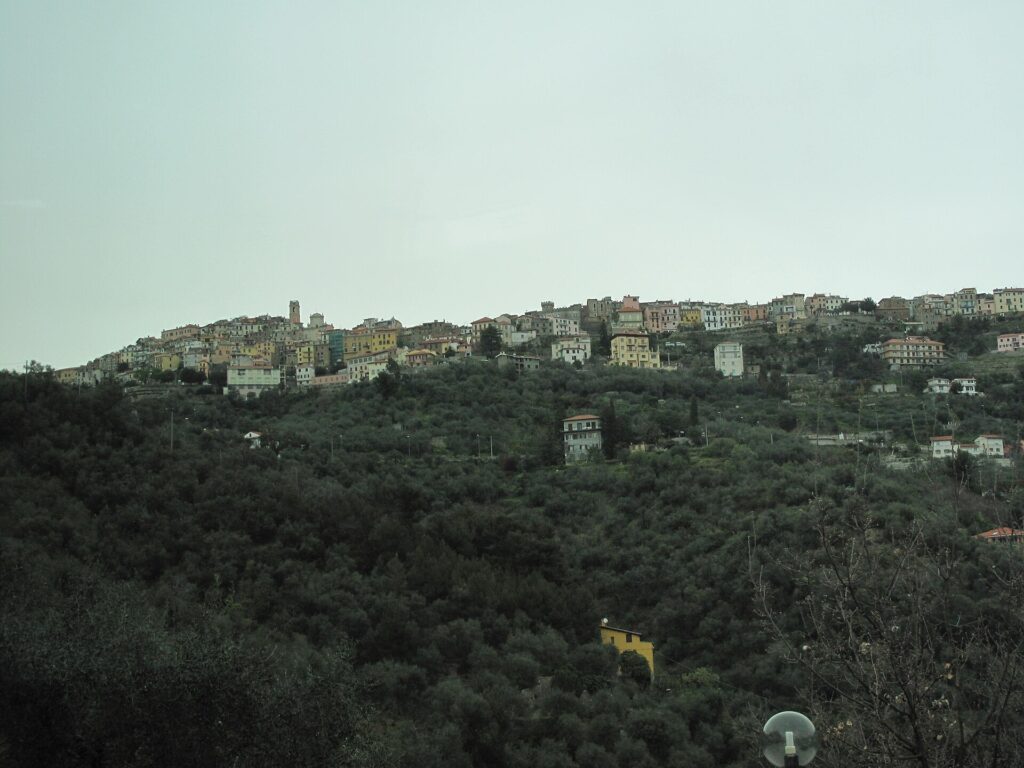 Perinaldo tra gli ulivi