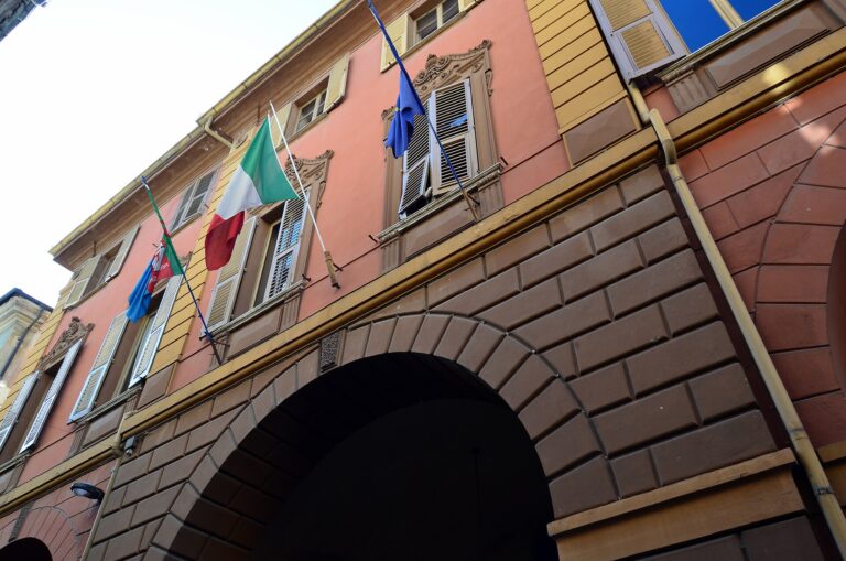 Palazzo Borelli, sede del municipio di Pieve di Teco
