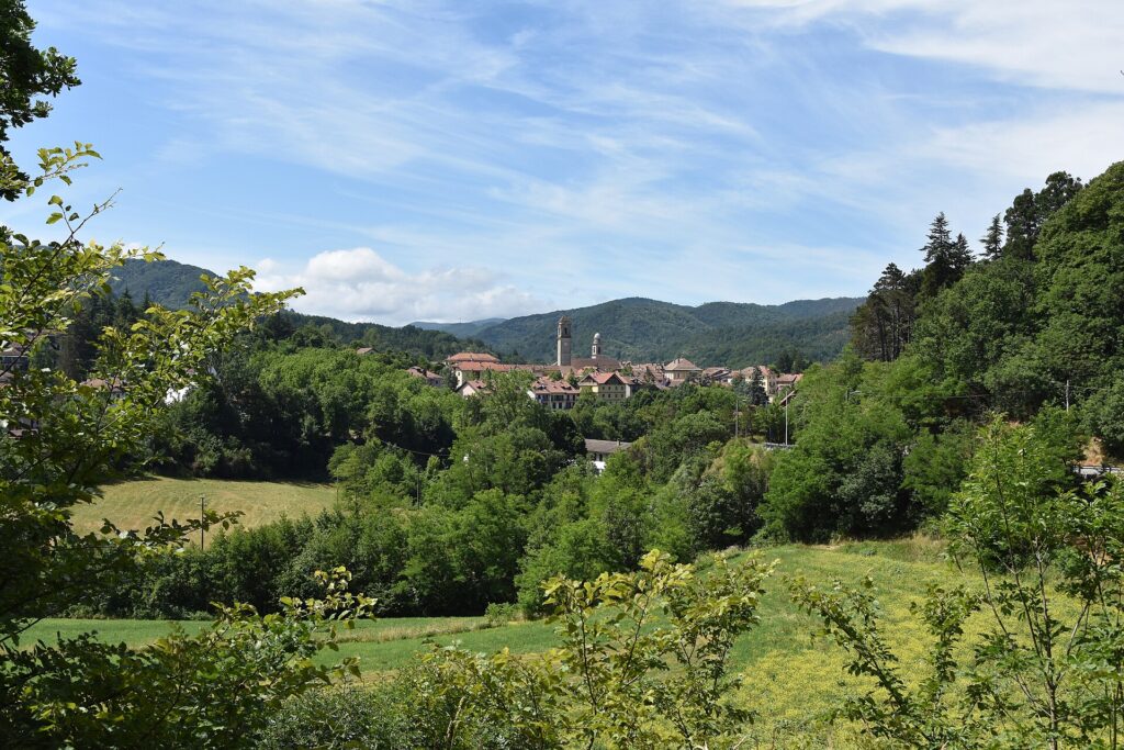 Sassello e le colline dell'Appennino ligure