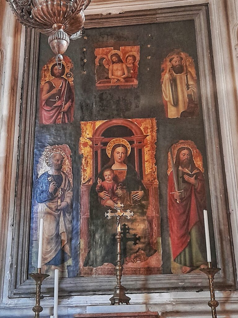 Il polittico di Agostino Casanova nella chiesa parrocchiale di Valloria